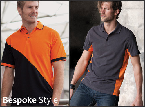 bespoke style polo tops with buttons