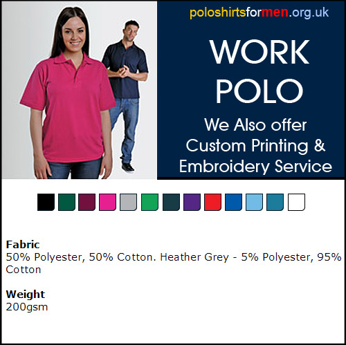 work wear polo for men